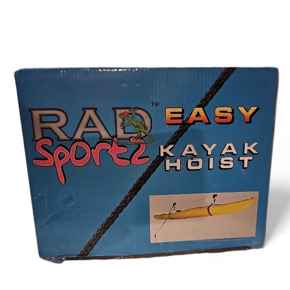 RAD Sportz Easy Kayak Hoist Ceiling Storage System Indoor Garage Mount NWT